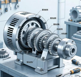 非標減速機多齒輪組聯動如何平衡傳動效率？